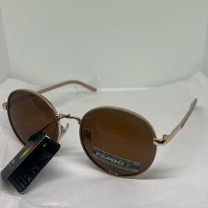 Giselle Polarized Round Sunglasses – Vintage Inspired UV Protection